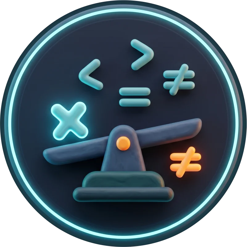 Ecuaciones y Desigualdades icono.webp